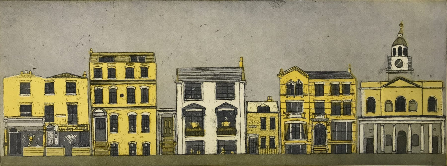 Houses in Clapham old town London